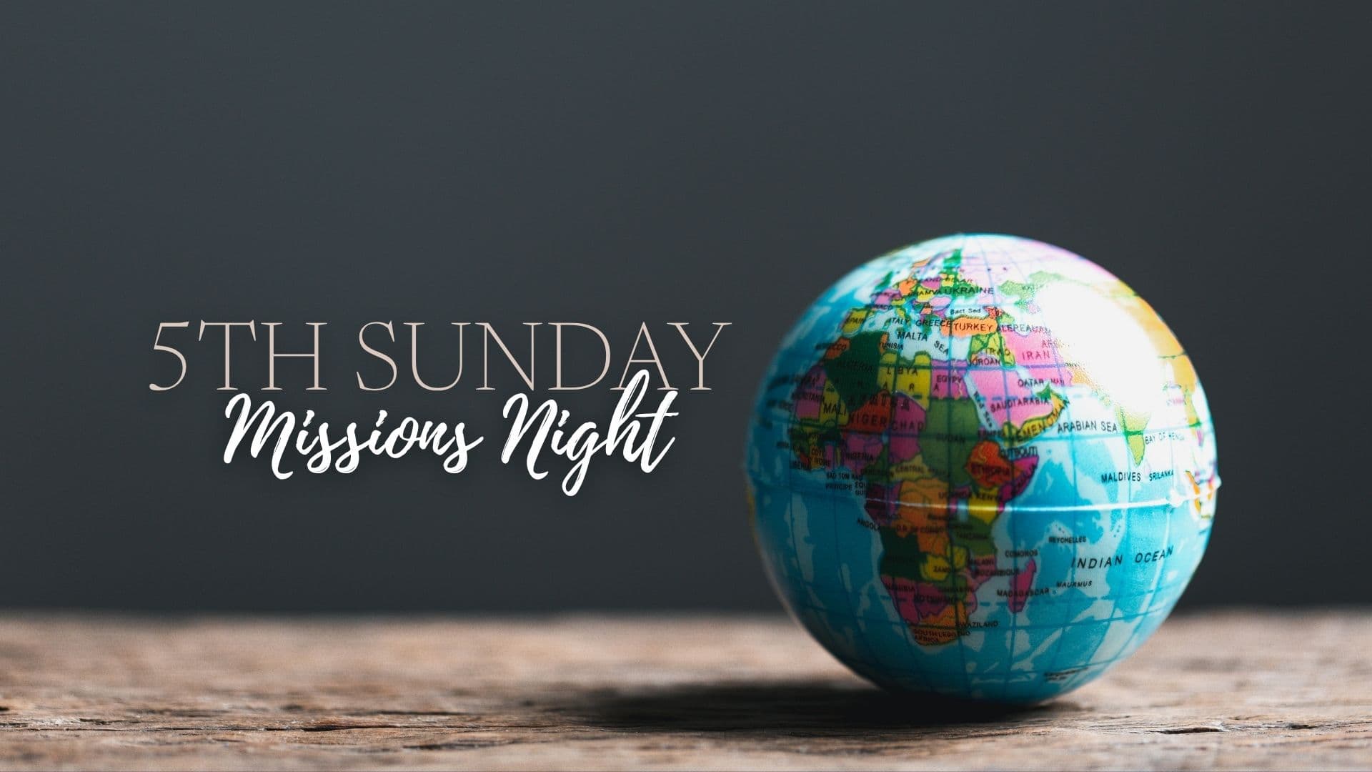 5th Sunday Missions Night